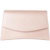 Michelle Moon - Pochette Donna Elegante Oro Rosa per Matrimoni, Feste ed Eventi | Clutch Donna Cerimonia, Ideale come Borsa Elegante Donna Cerimonia con Glitter; Borsa a Mano Donna