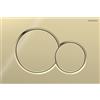 GEBERIT PLACCA DI COMANDO GEBERIT SIGMA 01 ROUND OTTONE LUCIDO 115.770.DT.5
