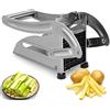 Rhinocerosdance Taglierina per Patatine Fritte con 2 Inserti di Taglia Patate per Patate Fritte Tagliaverdure Per Verdure, Acciaio Inossidabile Addensato Aggiornato, Facile da Tagliare, Pratico e Resistente