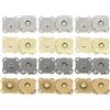 EULAPGOE 40 Pezzi Bottoni Magnetici 14mm&18mm Bottoni Magnetici A Pressione 4 Colori Cucito Bottoni Magnetici per Bricolage Borsa Abbigliamento