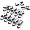 culiclean Mollette per Bucato - Maxi Clip, 12x, nero-bianco