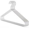 Hangerworld 10 robuste grucce in metallo cromato, 45 cm, robuste, ideali per abiti e giacche
