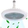 Generic Lampadari Per Ventilatori Da Soffitto A LED - Ventilatore Da Soffitto Per Forte Con Illuminazione, Ventilatore Per Luci Da Soffitto Silenzioso | Cameretta Per Bambini, Garage, Guardaroba, Deposi