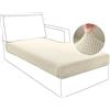 BXFUL Coprisedile per Divano con Penisola Copri Divano Elastico Federa per Cuscino per Divano del Sedile Copridivano Protezione del Cuscino Sedile (Sedia a sdraio,Beige)