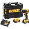 DEWALT DCD799P2T-QW TRAPANO AVVITATORE A PERCUSSIONE COMPATTO - 2 x XR 18V 5AH