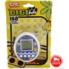 Toys Garden RETRO DIGI PETS POCKET GAME (MOD3) by T.N.T. VIDEOGAME 168 ANIMALETTI VIRTUALI IN OVETTO VIOLA TASCABILE + PORTACHIAVE
