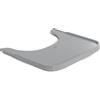 hauck Vassoio Seggiolone Alpha Wooden Tray - Vassoio in Legno di Faggio Cert. FSC, per Seggiolone Pappa Alpha+ e Beta+, Bordo Rialzato - (Grigio)