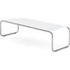 Knoll Breuer Laccio Tavolino rettangolare laminato bianco