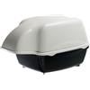 Ferplast Lettiera Gatto Chiusa, Toilette per Gatti Coperta, utilizzabile anche in Esterno, a Prova di Pioggia, 43,5 x 73,5 x h 41 cm, COSMIC OUTDOOR Lettiera Gatto Grande, Nero