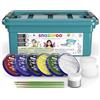 Snazaroo - Kit base di colori trucca bimbi, 14 pezzi, Modelli/Colori Assortiti, 1 Pezzo
