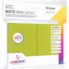 Gamegenic GGS11034ML Matte Prime Sleeves in Plastica, (100-Pack), Lime