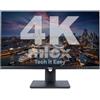 Nilox Monitor led 27'' Nilox NXM274KD11 4K Ultra HD 3840x2160p 5ms classe E Nero [NXM274KD11]