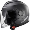 LS2 Casco moto LS2 VERSO MATT TITANIUM, Titanium, XS