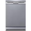 MIDEA ITALIA MIDEA - MFD60S131X-IT Lavastoviglie libera istallazione, Classe E, 13 coperti, 6 programmi, 60 cm, bio-eco - Acciaio Inox