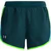 Under Armour Pantaloncini da tennis da donna Under Armour Wome's UA Fly-By 2.0 Shorts - dark cyan/cosmos - Turchese