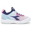 Diadora Scarpe da tennis da donna Diadora Speed Blushield Fly 4 + AG - white/blue print/pink yarr - Bianco, Multicolore
