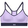 Under Armour Reggiseno Under Armour Infinity Low Covered Sports Bra - purple tint/midnight navy - Viola