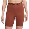Nike Pantaloncini da tennis da donna Nike Pro 365 Short 7in Hi Rise - rugged orange/black - Marrone, Arancione