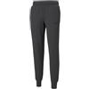 Puma Pantaloni da tennis da uomo Puma ESS Logo Pants - dark gray heather - Grigio