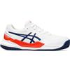 Asics Scarpe da tennis bambini Asics Gel-Resolution 9 GS Clay - white/blue expanse