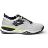 Lotto Scarpe da tennis da uomo Lotto Raptor Hyperpulse 100 Clay - all white/all black/sharp green - Bianco, Nero, Verde, Grigio