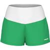 Head Pantaloncini da tennis da donna Head Dynamic Shorts - candy green - Verde