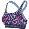 Under Armour Reggiseno Under Armour Crossback Mid Print Sports Bra - Turchese