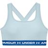 Under Armour Reggiseno Under Armour Crossback Mid Bra - breaker blue/victory blue - Blu