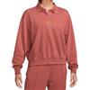 Nike Felpa da tennis da donna Nike Court Dri-Fit Heritage Tennis Polo - canyon rust - Marrone