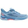 Mizuno Scarpe da tennis da donna Mizuno Wave Exceed Tour 5 AC - dutch cana/white/tea rose