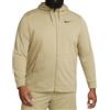 Nike Felpa da tennis da uomo Nike Dri-Fit Hoodie Full Zip - neutral olive/black - Verde