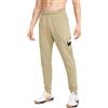 Nike Pantaloni da tennis da uomo Nike Dry Pant Taper FA Swoosh - neutral olive/sequoia - Verde