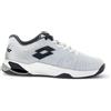 Lotto Scarpe da tennis da uomo Lotto Mirage 100 II SPD - all white/asphalt/vapor gray - Grigio, Bianco