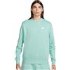 Nike Felpa da tennis da uomo Nike Swoosh Club Crew - mineral/white - Menta
