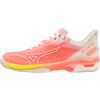 Mizuno Scarpe da tennis da donna Mizuno Wave Exceed Tour 5 CC - candy coral/snow white/neon flame