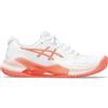 Asics Scarpe da tennis da donna Asics Gel-Challenger 14 Clay - white/sun coral - Bianco