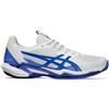 Asics Scarpe da tennis da uomo Asics Solution Speed FF 3 Clay - white/tuna blue - Blu, Bianco