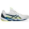 Asics Scarpe da tennis da uomo Asics Solution Speed FF 3 Clay - white/mako blue - Bianco, Blu