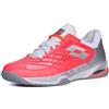 Lotto Scarpe da tennis da donna Lotto Mirage 100 Speed - fiery coral/all white - Rosso