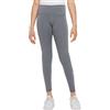 Nike Pantaloni per ragazze Nike Girls Dri-Fit One Legging - smoke grey/white - Grigio