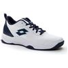 Lotto Scarpe da tennis da uomo Lotto Mirage 600 ALR - all white/navy blue - Blu, Bianco