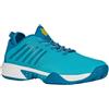 K-Swiss Scarpe da tennis da uomo K-Swiss Hypercourt Supreme HB - scuba blue/celestial/brilliant white - Bianco, Blu, Turchese