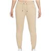 Nike Pantaloni da tennis da donna Nike NSW Essential Pant Regular Fleece W - Beige