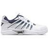 K-Swiss Scarpe da tennis da uomo K-Swiss Court Receiver V - white/peacoat/silver - Blu, Bianco, Argento