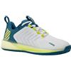 K-Swiss Scarpe da tennis da uomo K-Swiss Ultrashot 3 - brilliant white/celestial/evening primrose - Bianco, Blu, Giallo