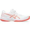 Asics Scarpe da tennis da donna Asics Gel-Game 9 Clay/OC - white/sun coral