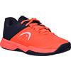 Head Scarpe da tennis bambini Head Revolt Pro 4.0 Clay - blueberry/fiery coral - Multicolore