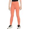 Nike Pantaloni per ragazze Nike Kids One Dri-Fit Tight Leggings - Marrone