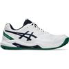 Asics Scarpe da tennis da uomo Asics Gel-Dedicate 8 Clay - white/midnight - Bianco