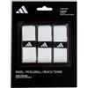adidas Set Overgrip Padel 3pz Bianco Unica
